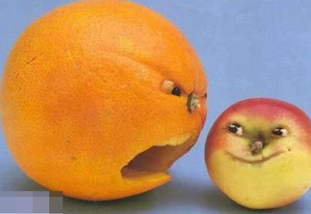 生活中的桔子也被网友玩坏了,你造不