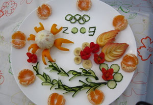 儿童水果拼盘图片,肯定有你想要的图