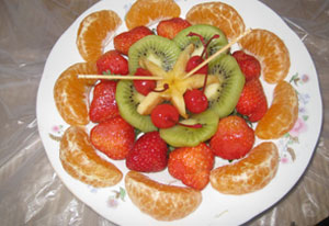 儿童水果拼盘图片,肯定有你想要的图