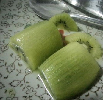 椰树水果拼盘怎么做,椰树水果拼盘做法图文剖