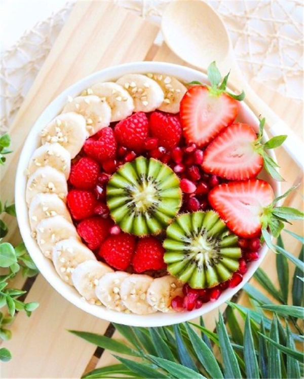 小份水果拼盘,一个人的创意下午茶