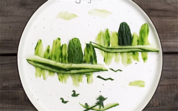 中国风创意水果拼盘图片,看到最后一个水果拼盘被惊艳到