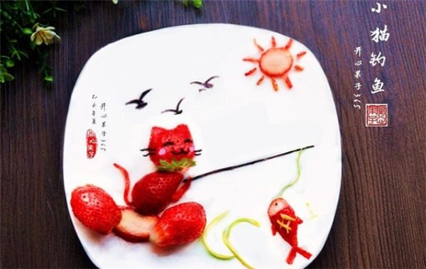 10种卡通创意水果拼盘,来一次回忆杀的水果拼盘图片