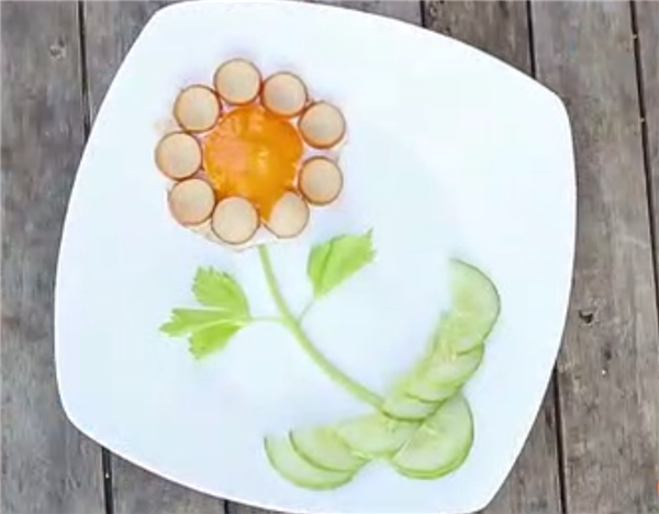 最简单漂亮的水果拼盘,最温馨的一顿爱心早餐