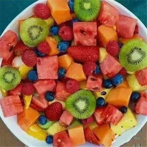 清凉夏日水果拼盘图片,夏日水果拼盘的打开方式