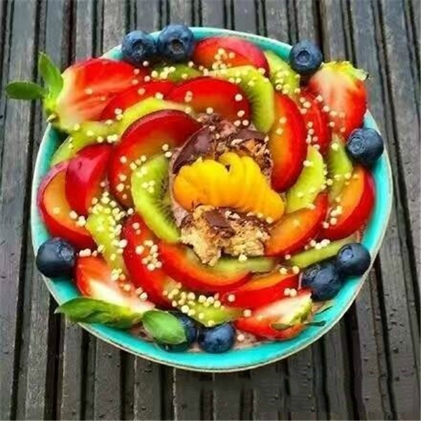 清凉夏日水果拼盘图片,夏日水果拼盘的打开方式