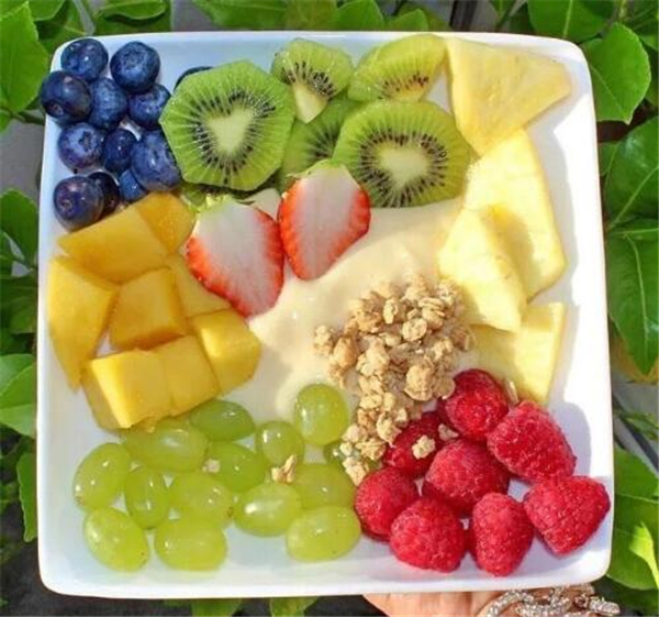 七夕节水果拼盘图片,表白神器的烛光晚餐
