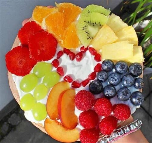 七夕节水果拼盘图片,表白神器的烛光晚餐