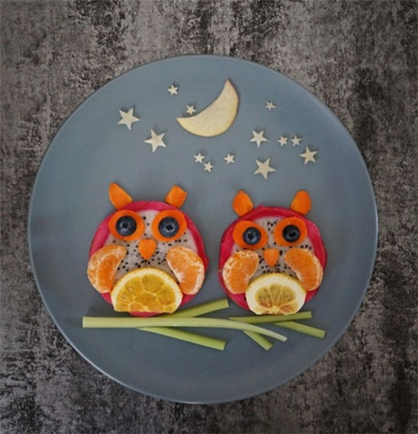 创意水果拼盘 十种简单又好看的幼儿亲子水果拼盘图片