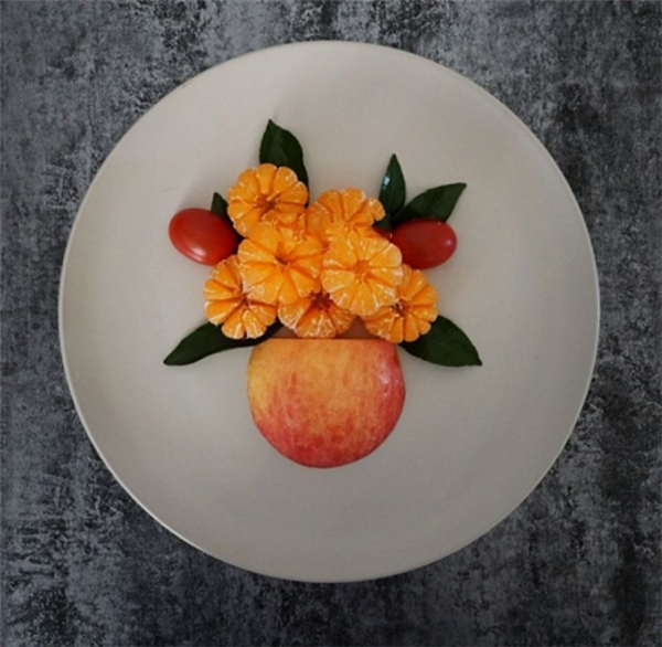 幼儿水果拼盘图片大全 简单又有创意的幼儿水果拼盘