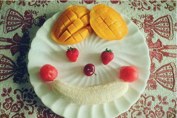 小动物水果拼盘图片,创意水果拼盘图片及做法