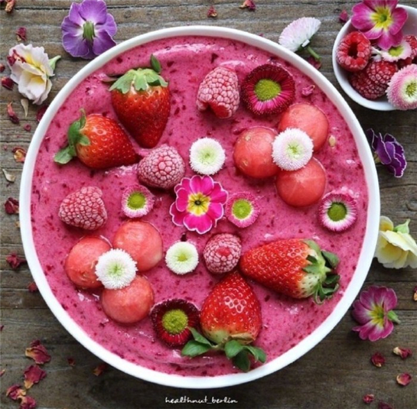 最漂亮的水果拼盘图片 今日份的最漂亮水果拼盘