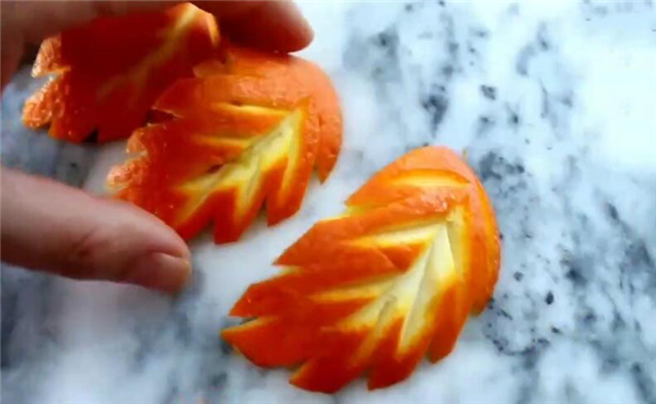 温暖向日葵创意水果拼盘图片 创意水果拼盘制作方法