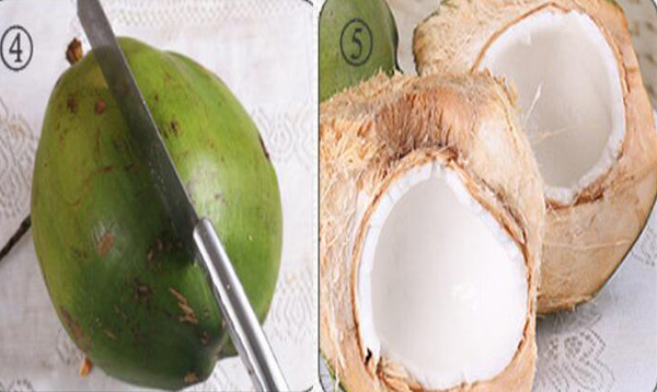 青椰子的三个孔怎么找，青椰子怎么开孔图解步骤