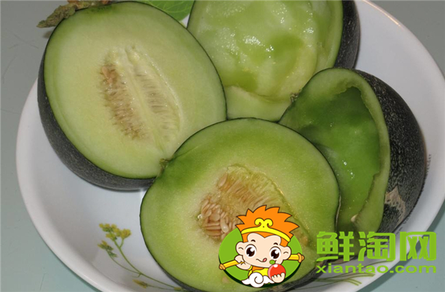 哈密瓜为什么有黄的还有绿的,绿色果肉哈密瓜叫什么
