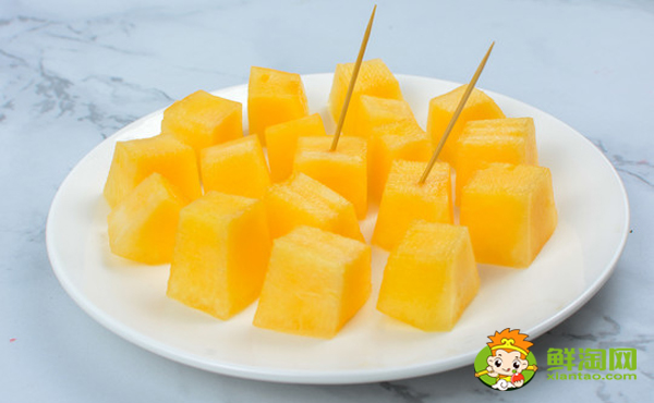 哈密瓜怎么切最方便,哈密瓜怎么切成三角形