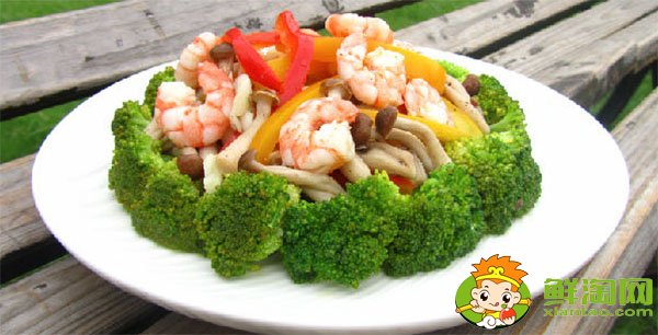 西兰花怎么凉拌最好吃,一盘凉拌西兰花的热量