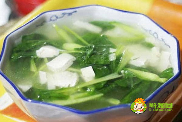 家常豆腐汤菠菜怎么做好喝,科学证实豆腐菠菜可以一起吃很好吃!