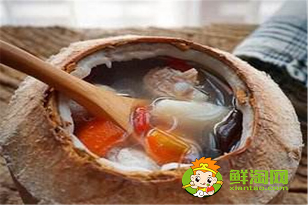 椰子的热量高吗,椰子煲汤怎么做