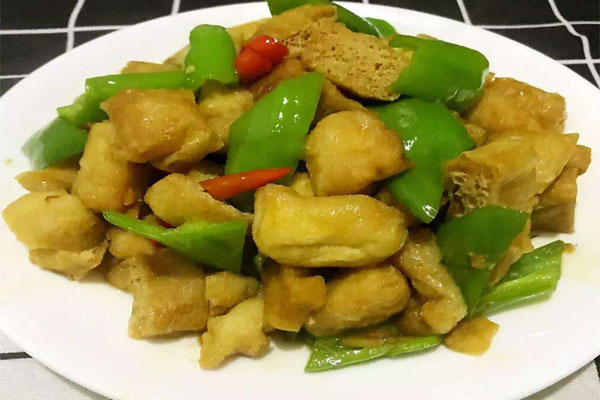 豆泡和什么一起炒好吃