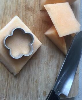 西瓜盆栽水果拼盘做法步骤图 让你的食欲幸福得像花儿